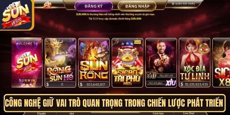 Công nghệ giữ vai trò quan trọng trong chiến lược phát triển của Sunwin