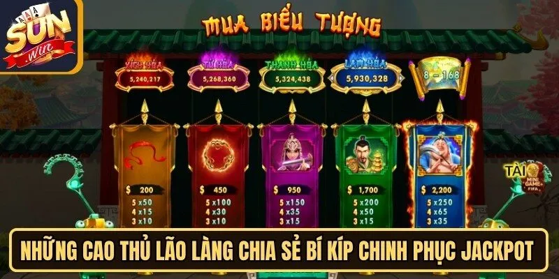 Ma Đồng Giáng Thế Sunwin - Săn Hũ Thần Thoại Cực Khủng 3 Sunwin Những cao thủ lão làng chia sẻ bí kíp chinh phục Jackpot lớn