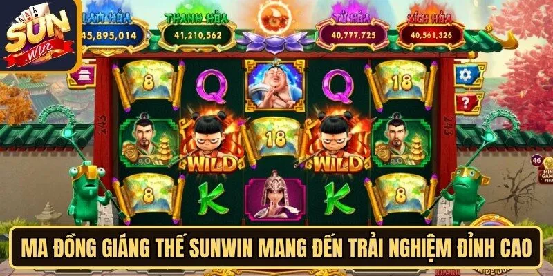 Ma Đồng Giáng Thế Sunwin - Săn Hũ Thần Thoại Cực Khủng 2 Sunwin Ma Đồng Giáng Thế Sunwin mang đến trải nghiệm quay hũ đỉnh cao