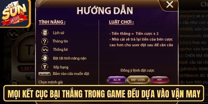 Tài Xỉu Sunwin online - Game Trực Tuyến Thịnh Hành Nhất 3 Sunwin Mọi kết cục bại thắng trong game đều có một phần dựa vào vận may